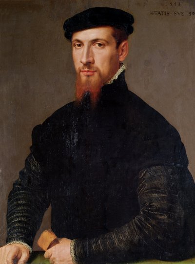 Portrait of Simon Renard (c.1513-73) 1553 by Giacomo Antonio Moro